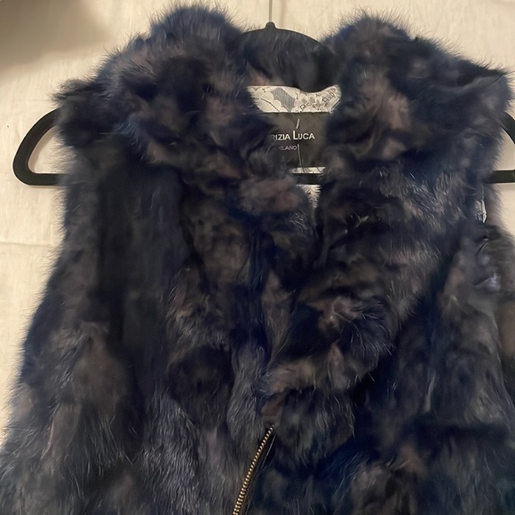 Fur vest coat - Picture 3 of 3